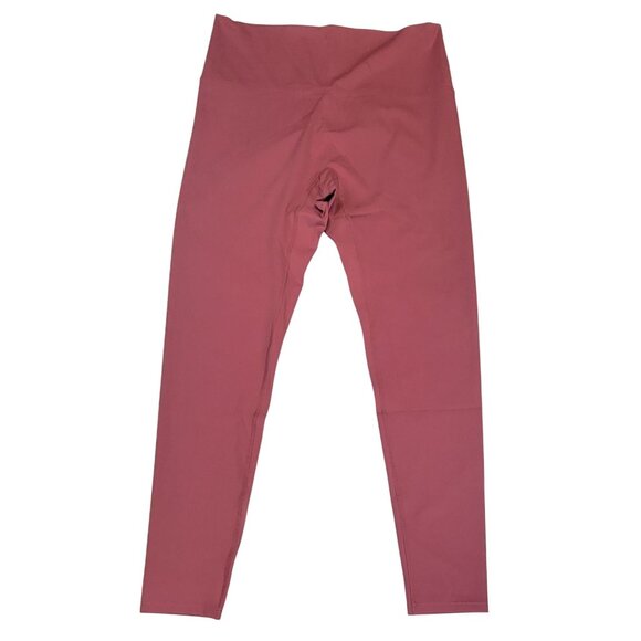 Errday Leggings High Waist Butter Soft  Rose Pink Casual Yoga Womens XL New Tags - Picture 1 of 10